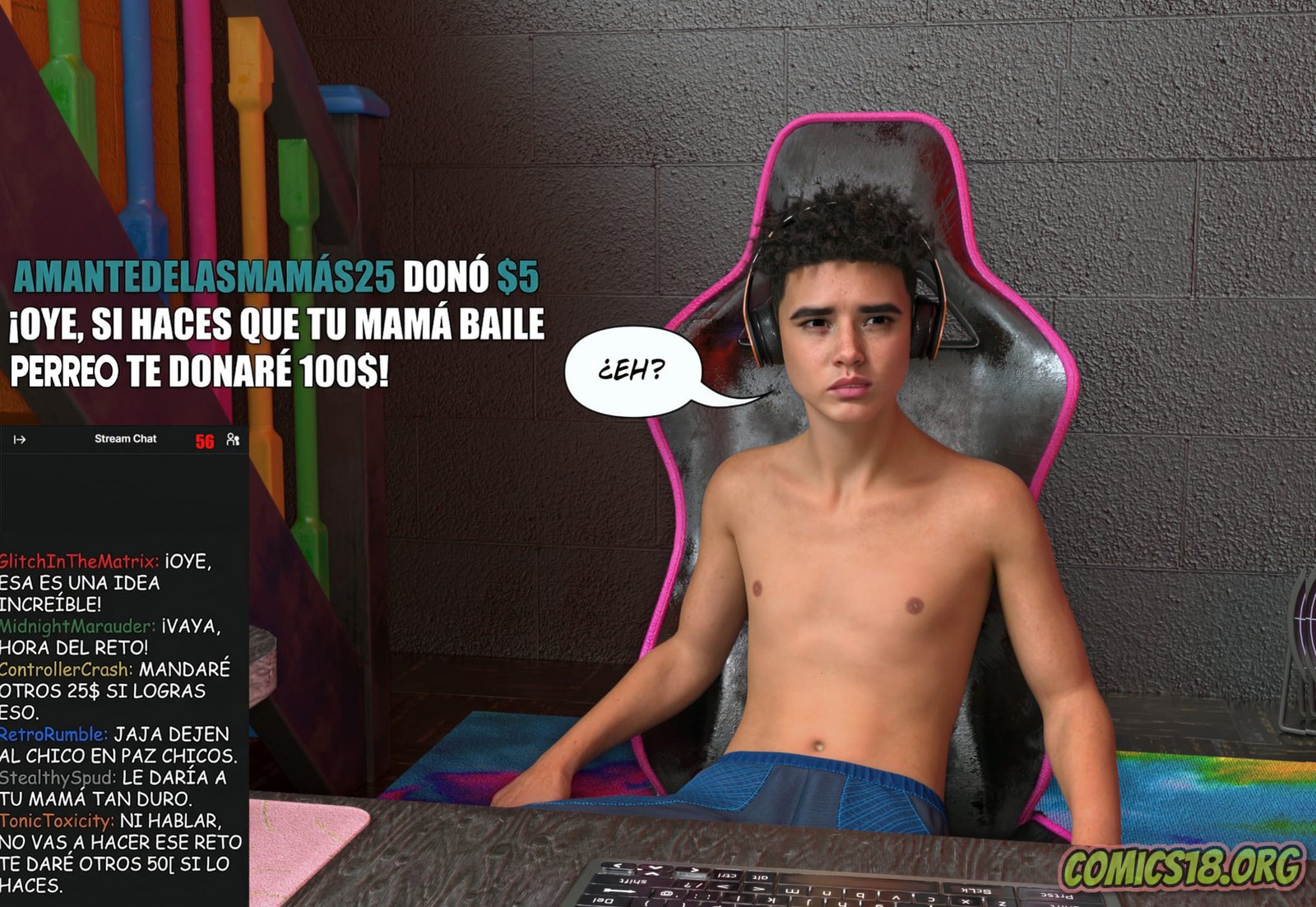 The STREAM parte 1 The STREAM parte 1 en Comic 3D XXX — página 13 de 20