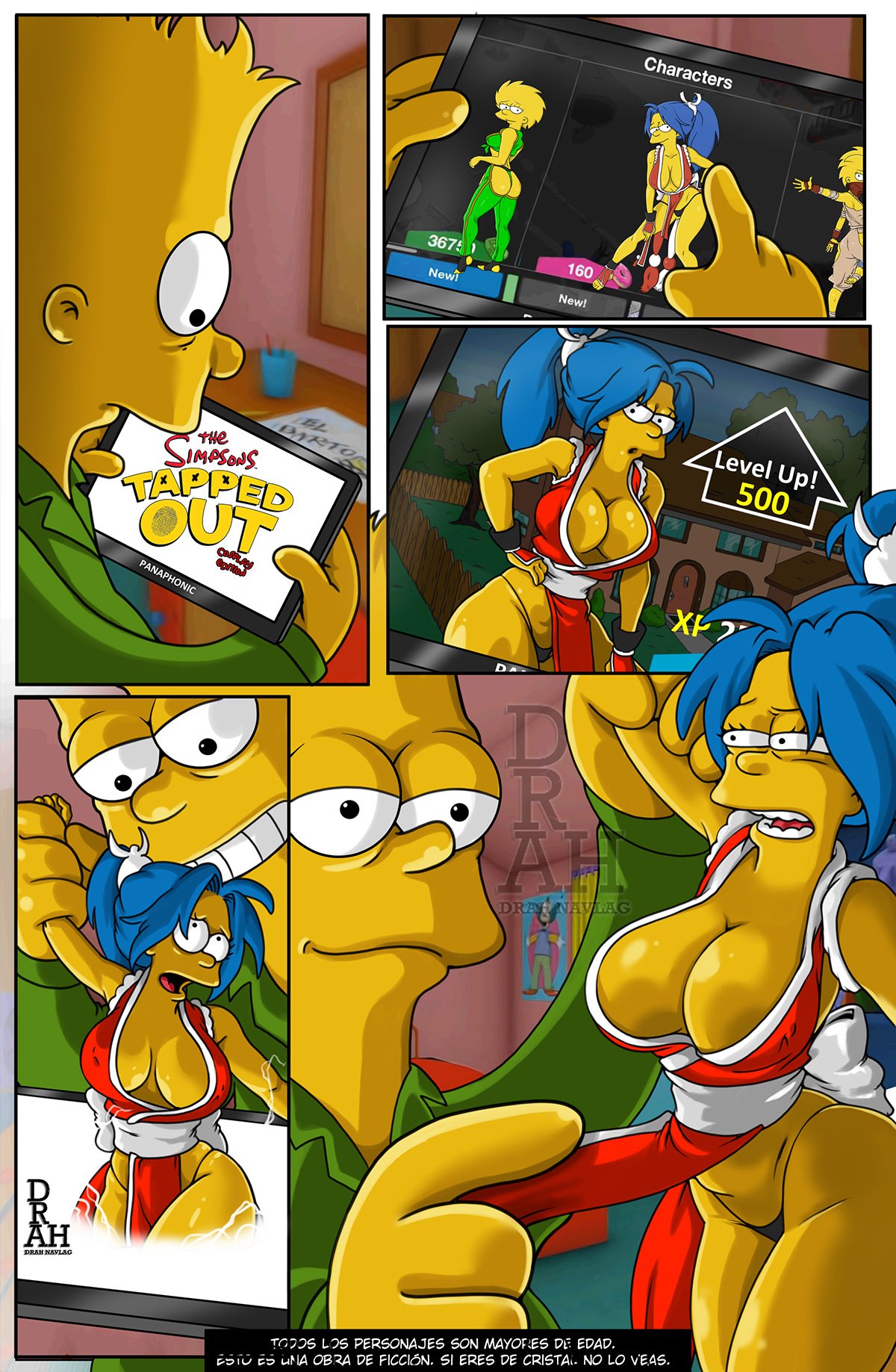 xxx comic los simpson - Tapped Out: Comic XXX Los Simpsons imagen 2