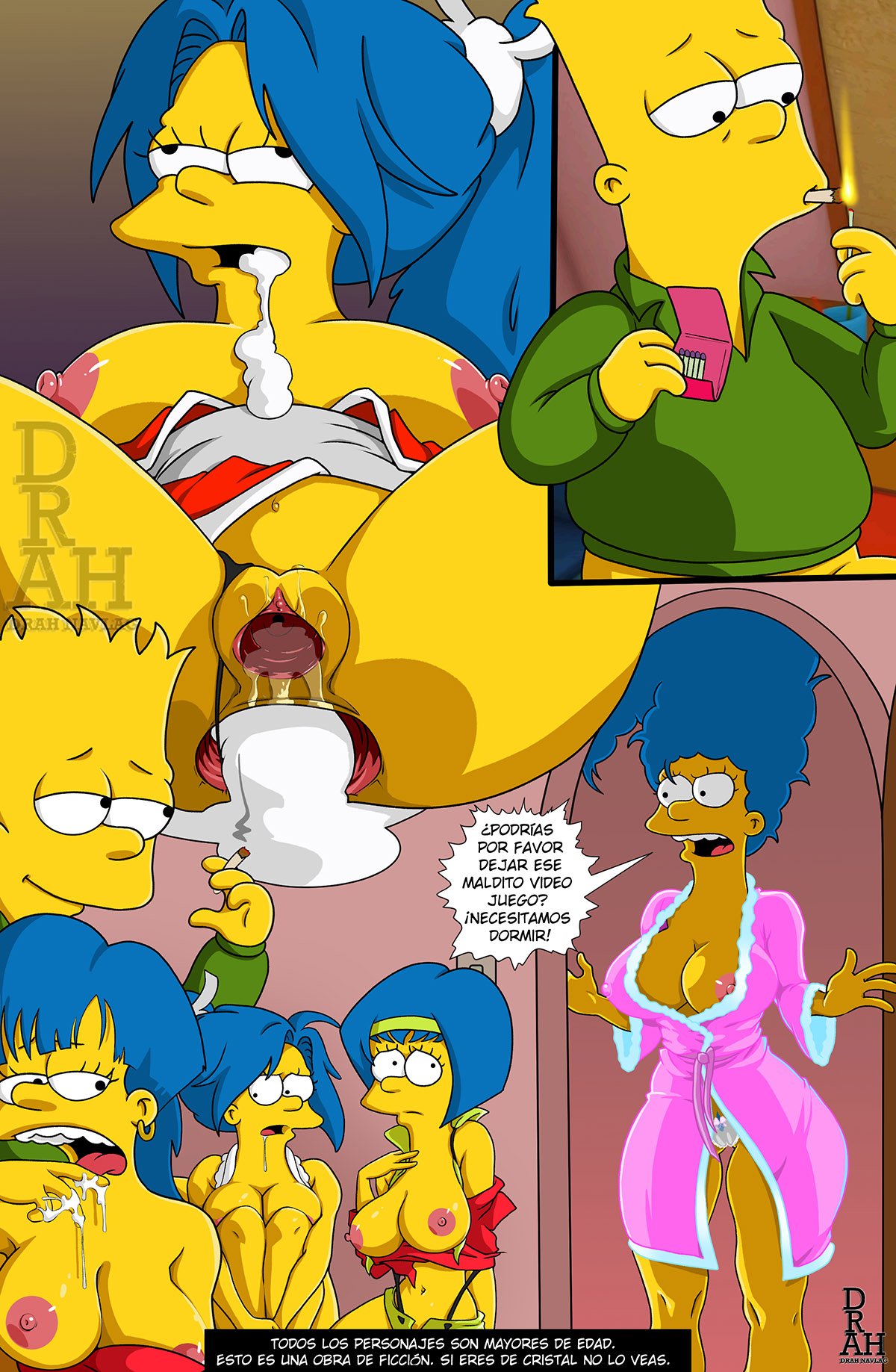 Tapped Out: Comic XXX Los Simpsons - xxx comic los simpson página 8