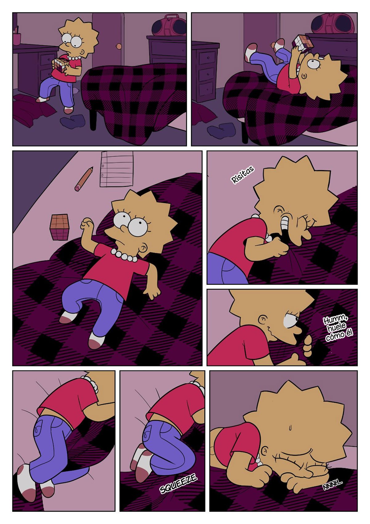 Brotherzoned: Comic XXX Los Simpsons - marge comic xxx página 12