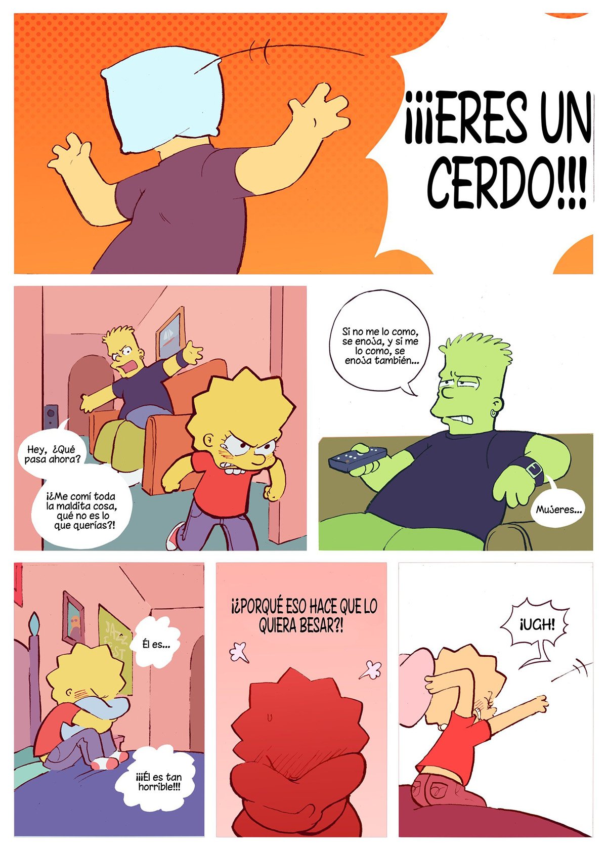 marge comic xxx - Brotherzoned: Comic XXX Los Simpsons imagen 26
