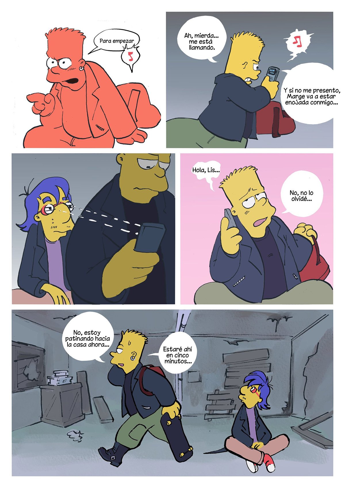 Brotherzoned: Comic XXX Los Simpsons - marge comic xxx página 32
