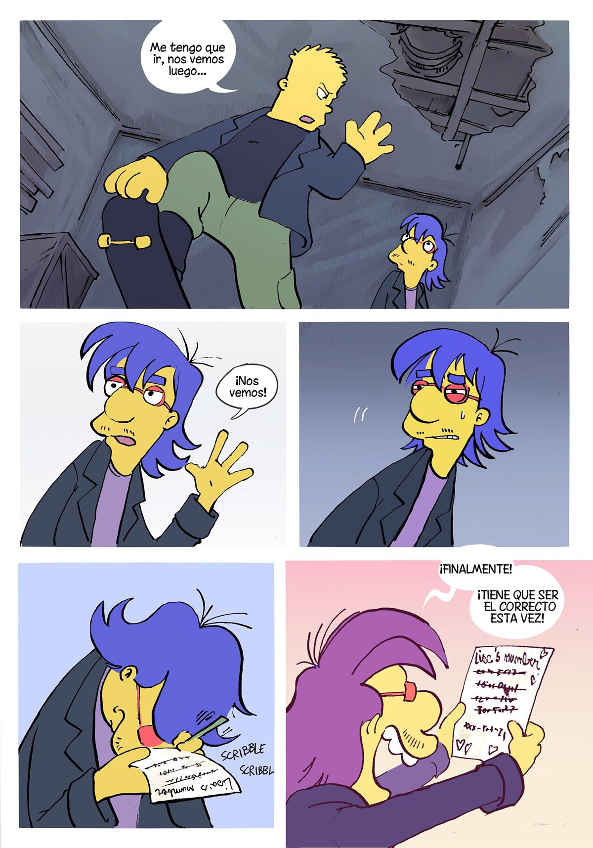 Brotherzoned: Comic XXX Los Simpsons Marge Simpson - Comic XXX Los Simpsons imagen 33