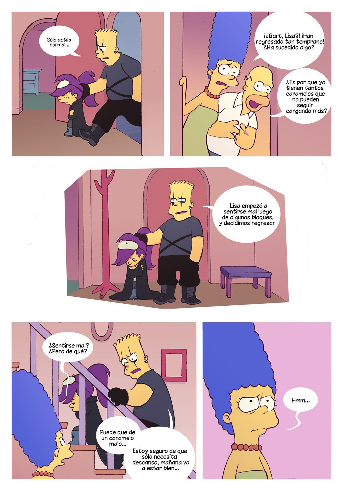 Brotherzoned: Comic XXX Los Simpsons - marge comic xxx página 64