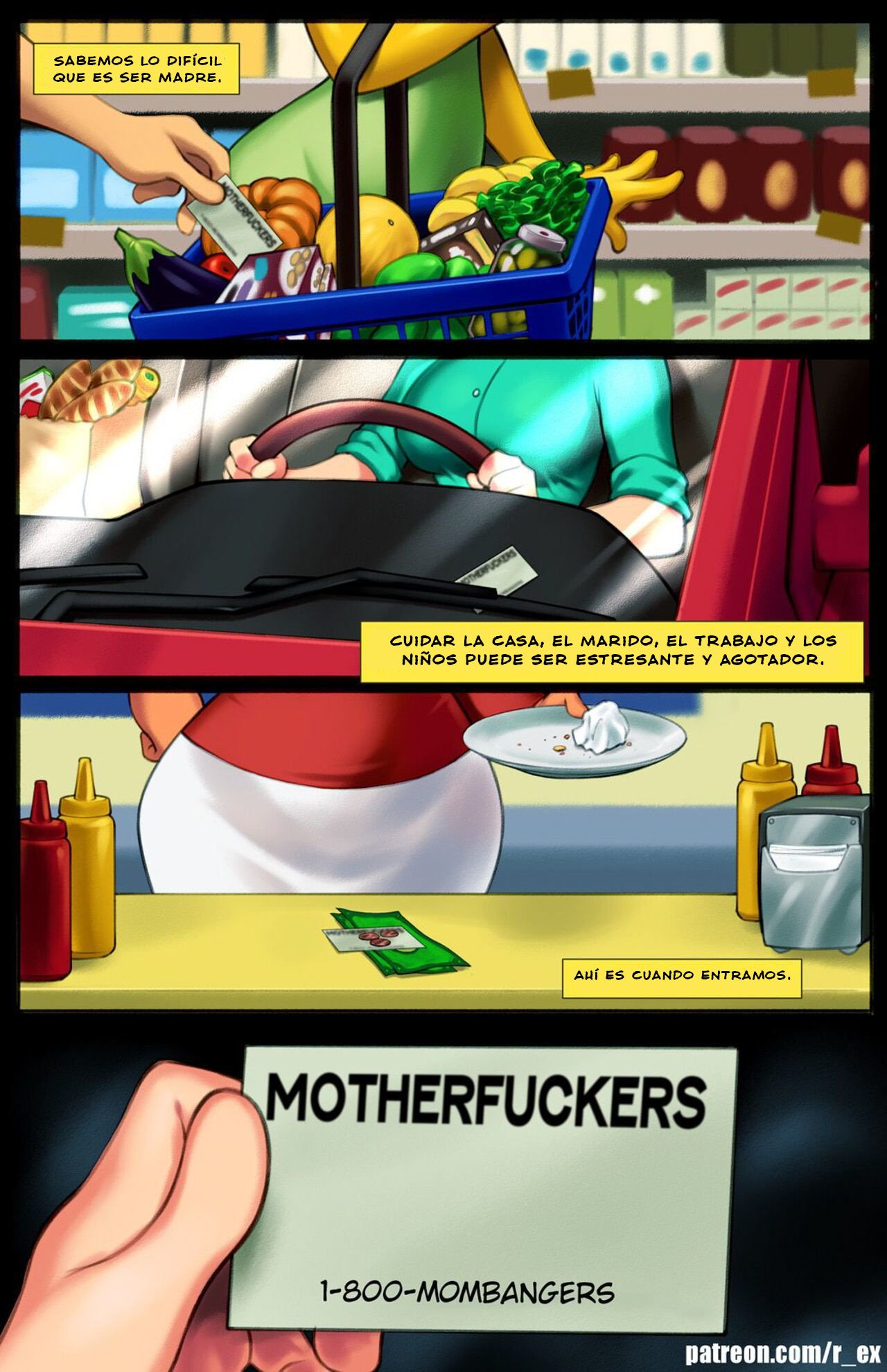 MOTHERFUCKERS xxx comic los simpson - MOTHERFUCKERS: Comic XXX Los Simpsons con imágenes impactantes. imagen 2