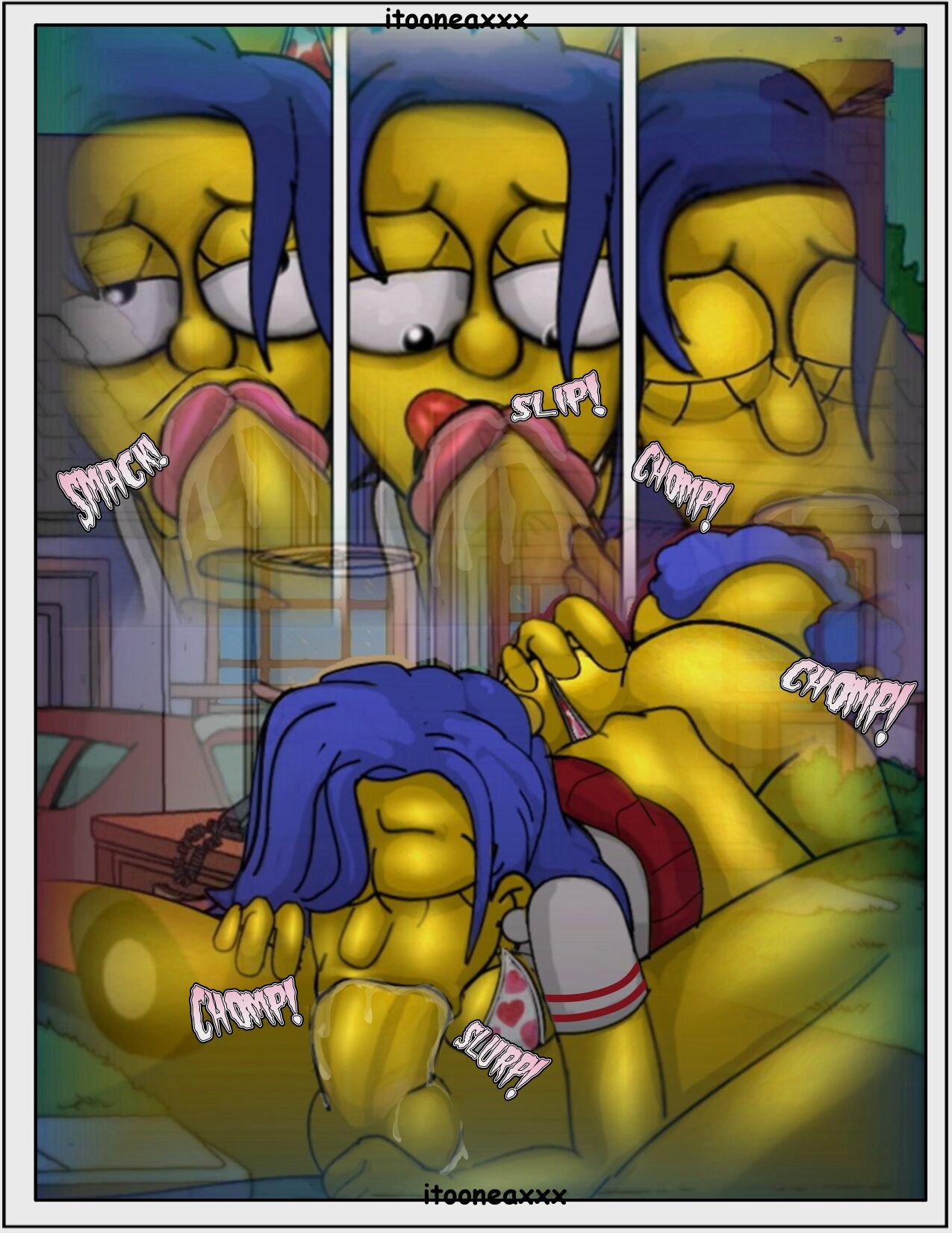 AFINIDAD parte 4 AFINIDAD parte 4: Comic XXX Los Simpsons Marge Simpson - Comic XXX Los Simpsons imagen 9