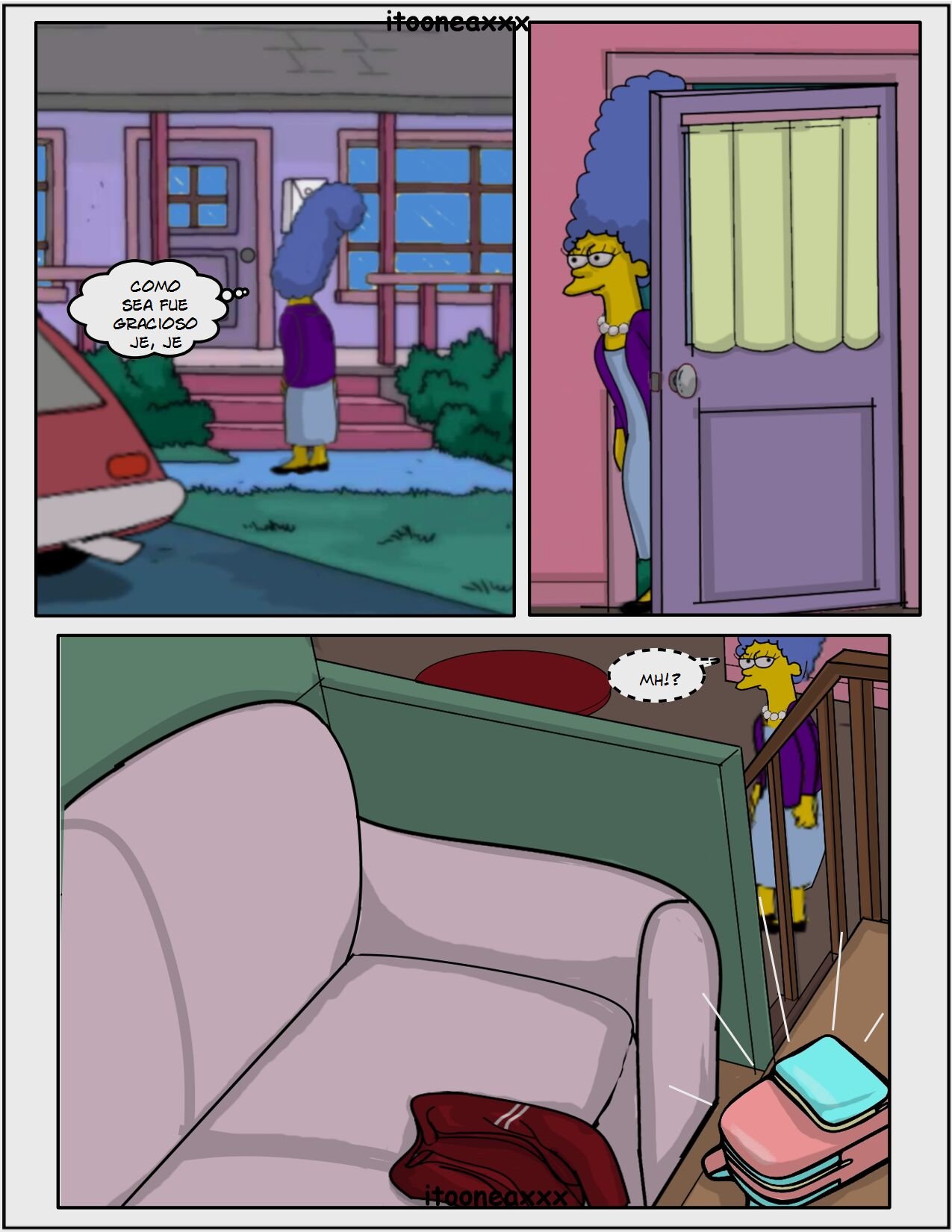 AFINIDAD parte 4 AFINIDAD parte 4: Comic XXX Los Simpsons - marge comic xxx página 28