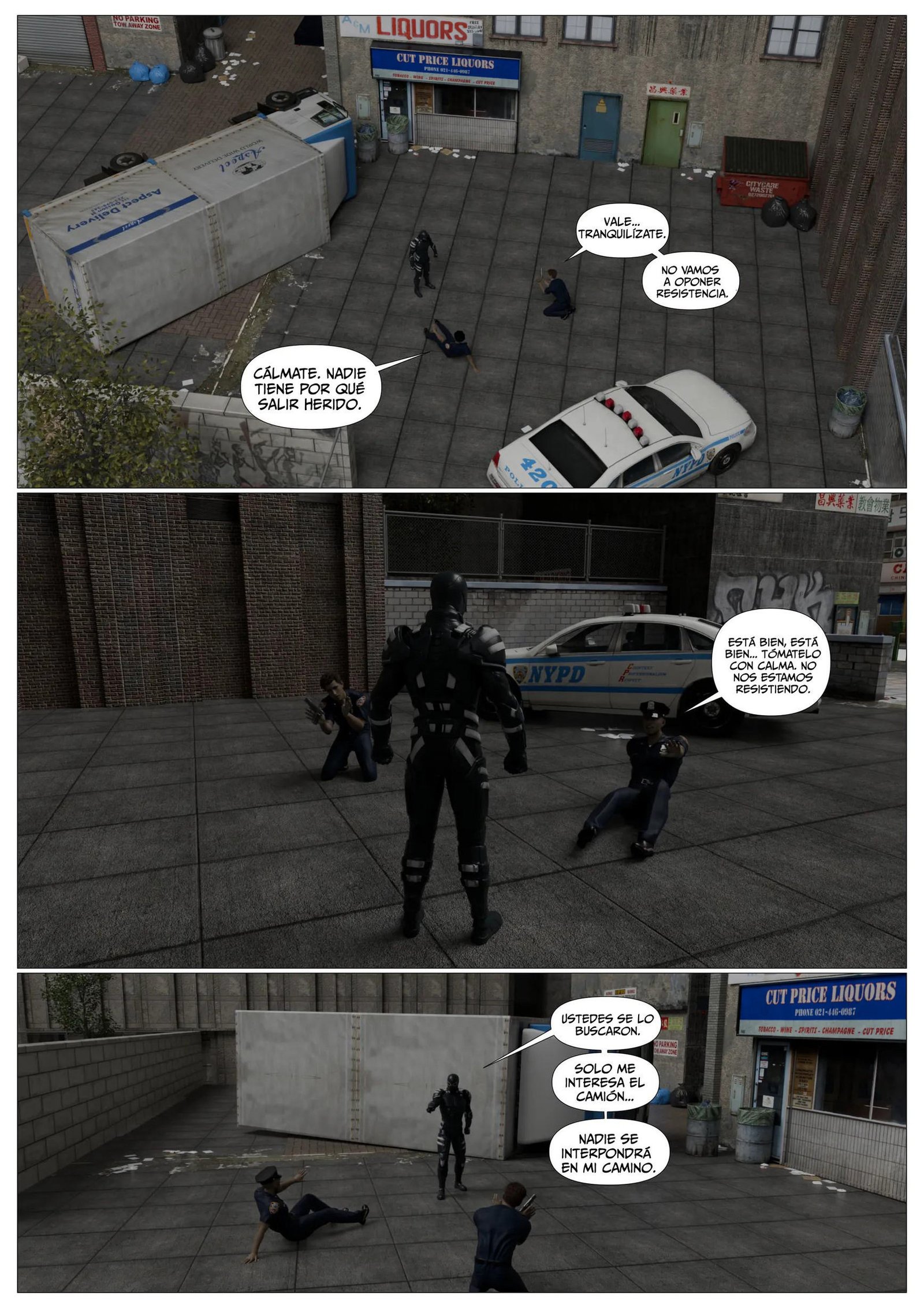 The INSATIABLE parte 2 The INSATIABLE parte 2 — página 2 del cómic 3D XXX
