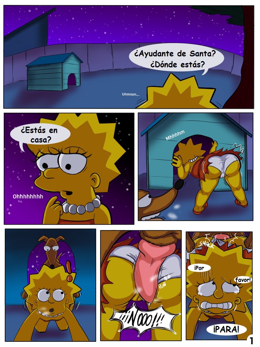 LISAS God Boy xxx comic los simpson - LISAS Good Boy: Comic XXX Los Simpsons imagen 2