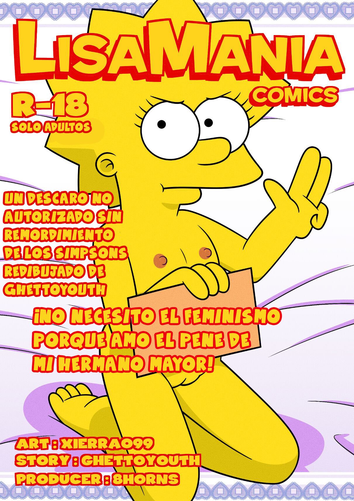 xxx comic los simpson - Comic XXX Los Simpsons: No necesito el feminismo porque amo el PENE de
