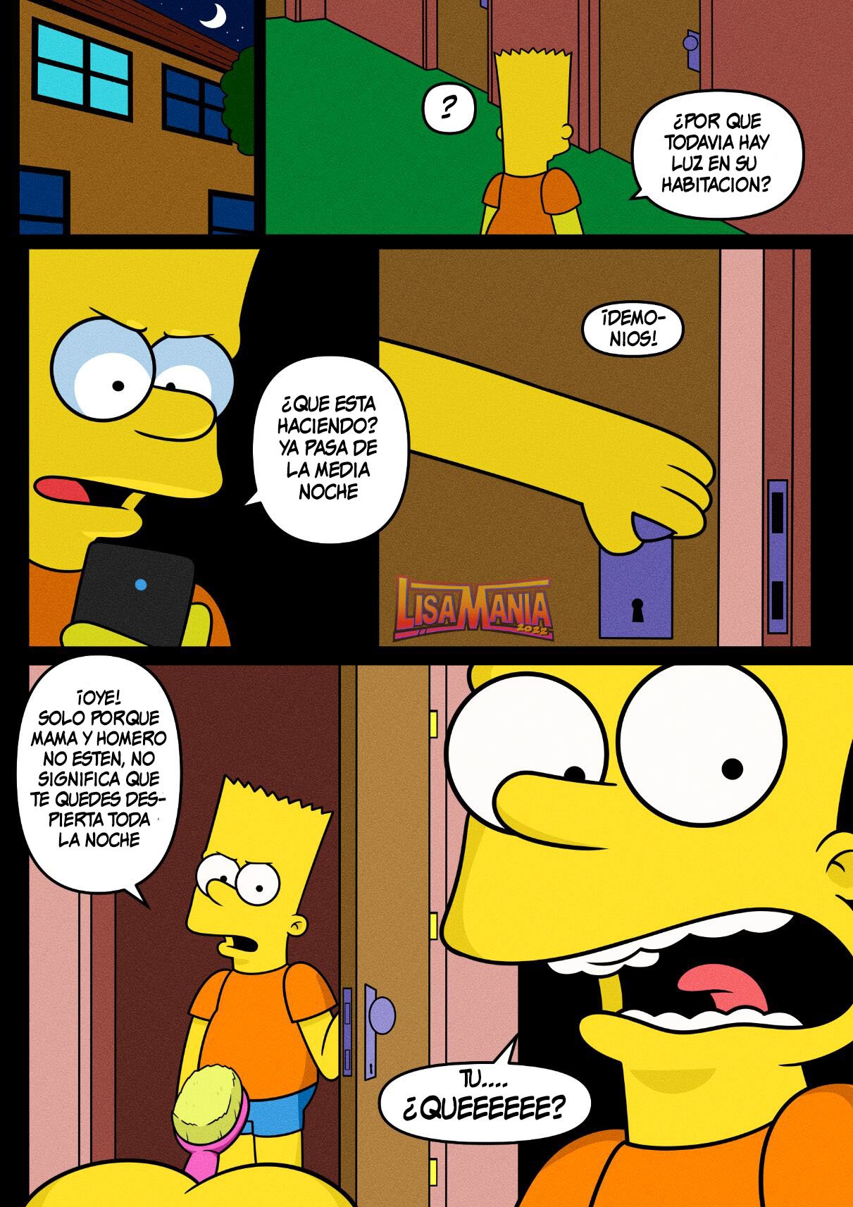Comic XXX Los Simpsons: No necesito el feminismo porque amo el PENE de mi hermano mayor Los Simpsons