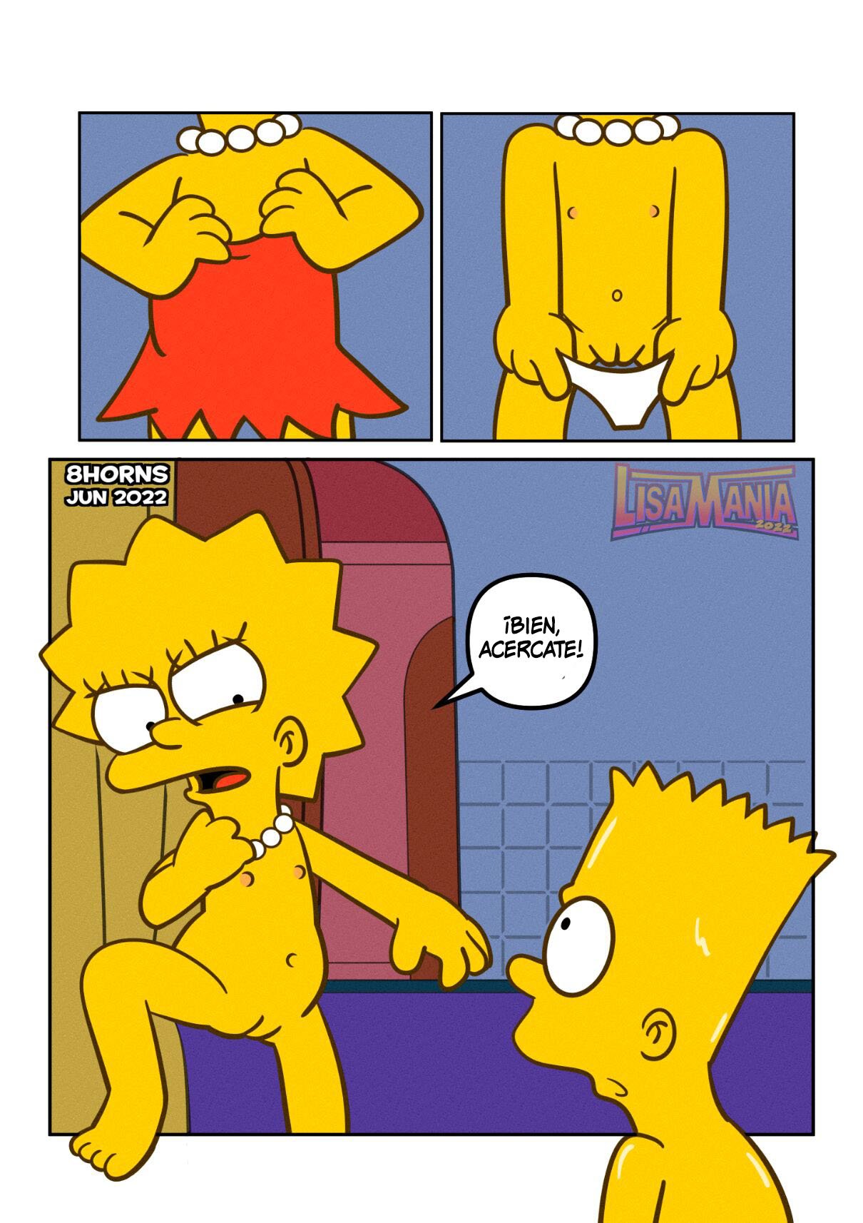 Eso no es justo VERDAD? Los Simpsons en Los Simpsons comic XXX - imagen 3 de 21