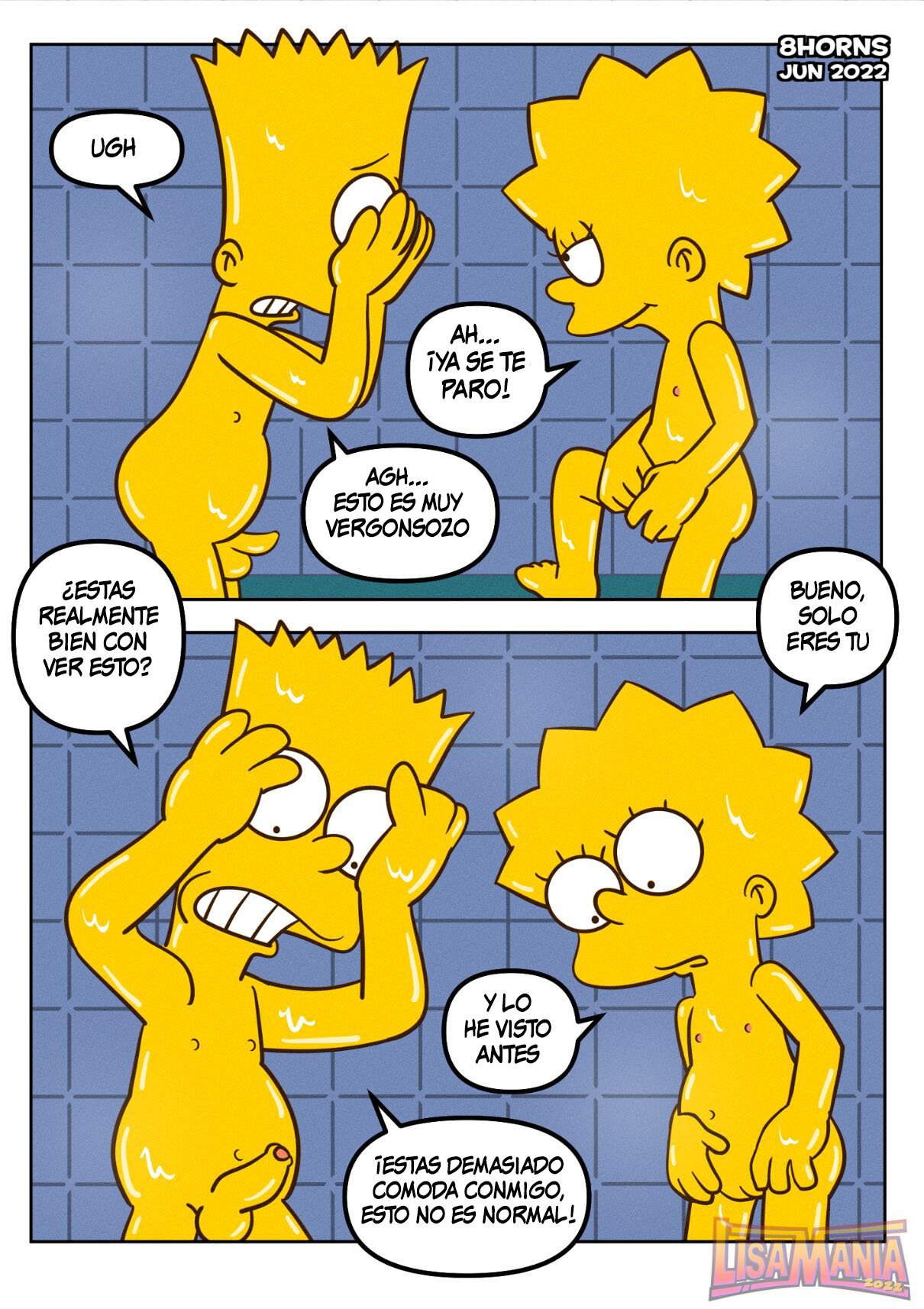 Eso no es justo VERDAD? Los Simpsons en Los Simpsons comic XXX - imagen 7 de 21