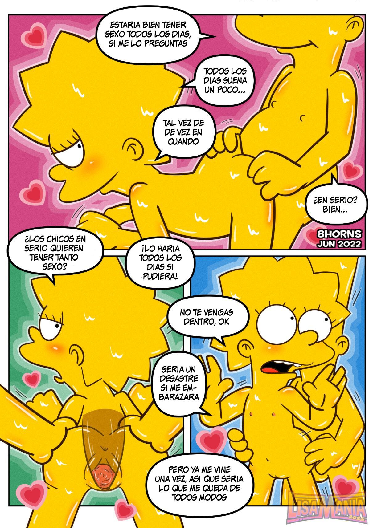 Eso no es justo VERDAD? Los Simpsons en Los Simpsons comic XXX - imagen 15 de 21