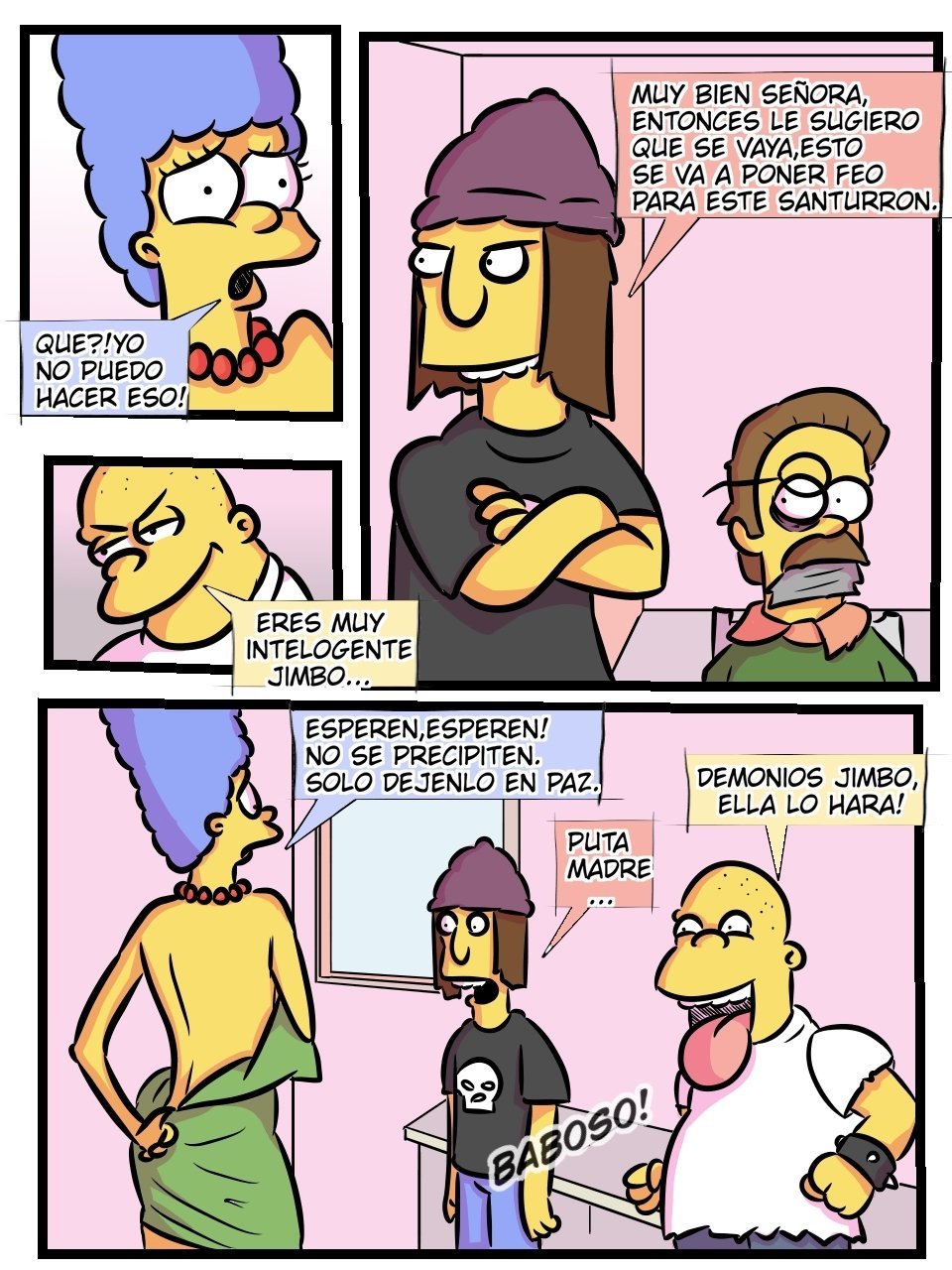 CARNE de MARGE parte 2 CARNE de MARGE parte 2 - Comic XXX Los Simpsons - marge comic xxx página 4