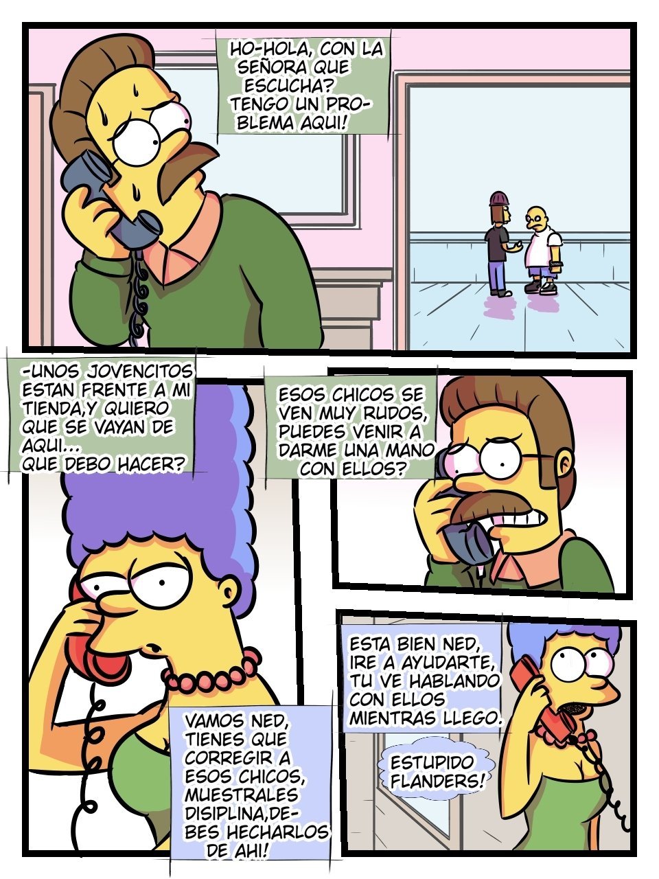 CARNE de MARGE parte 2 marge comic xxx - CARNE de MARGE parte 2 - Comic XXX Los Simpsons imagen 2