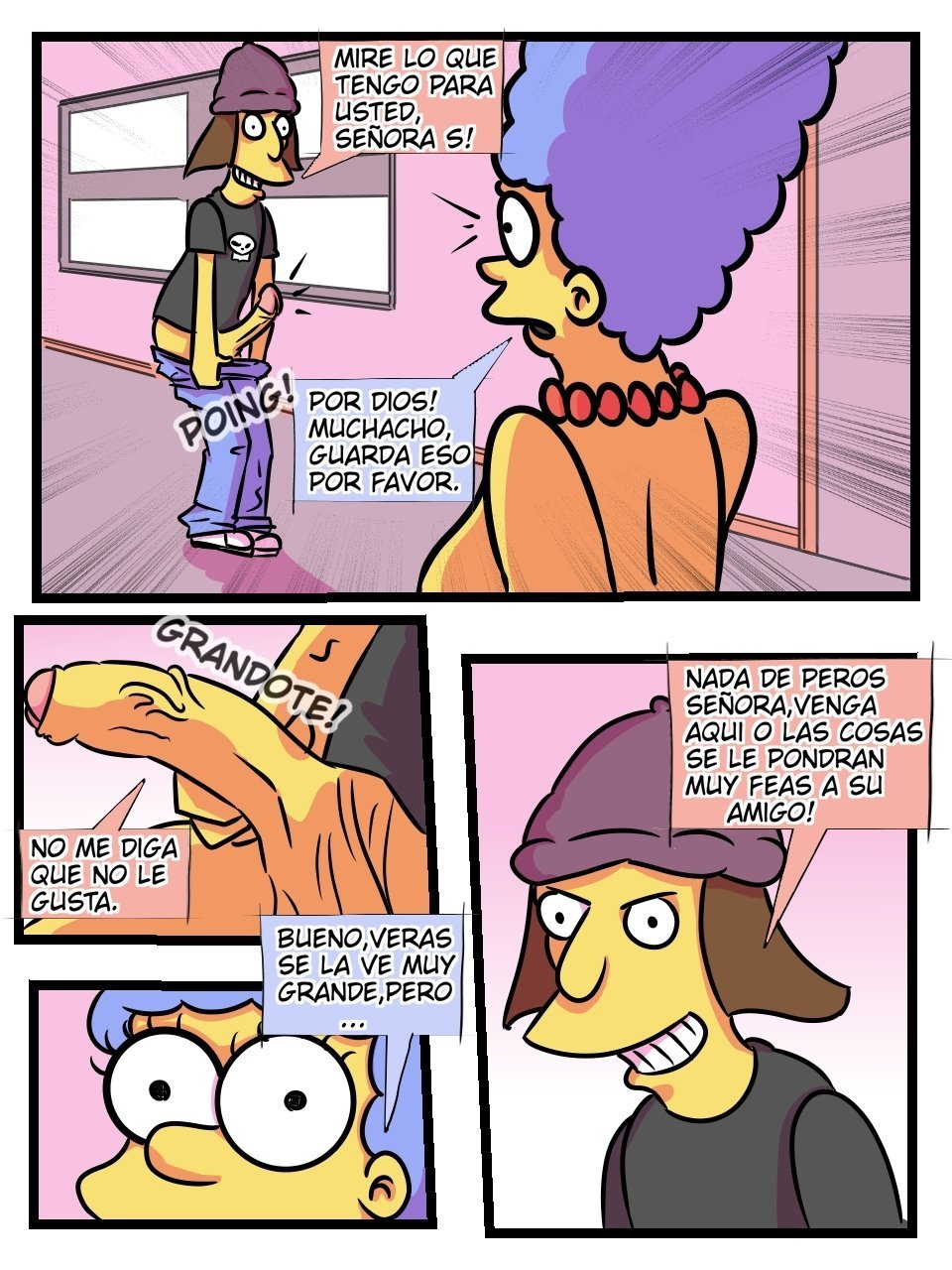 CARNE de MARGE parte 2 marge comic xxx - CARNE de MARGE parte 2 - Comic XXX Los Simpsons imagen 6