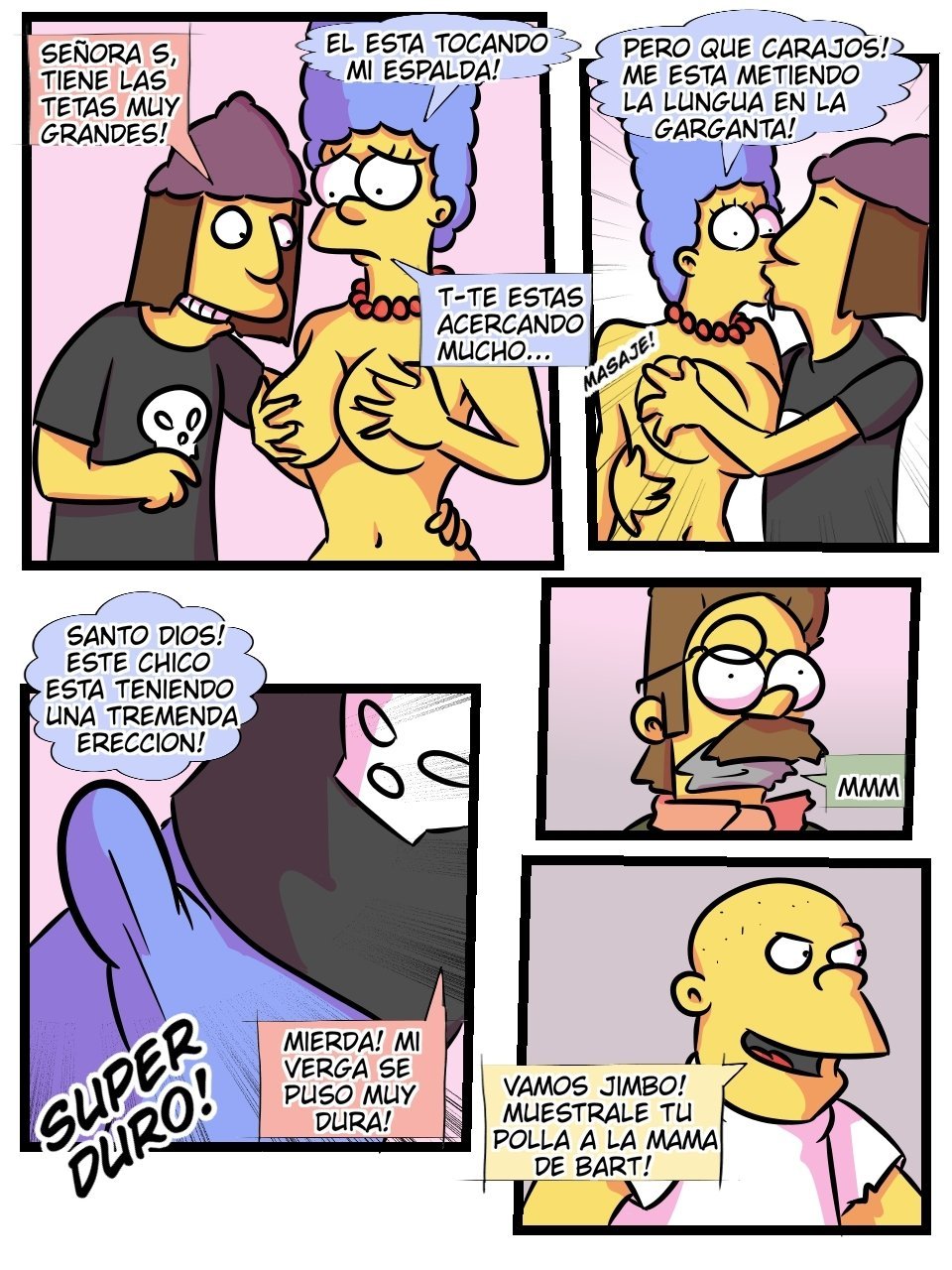 CARNE de MARGE parte 2 CARNE de MARGE parte 2 - Comic XXX Los Simpsons Marge Simpson - Comic XXX Los Simpsons imagen
