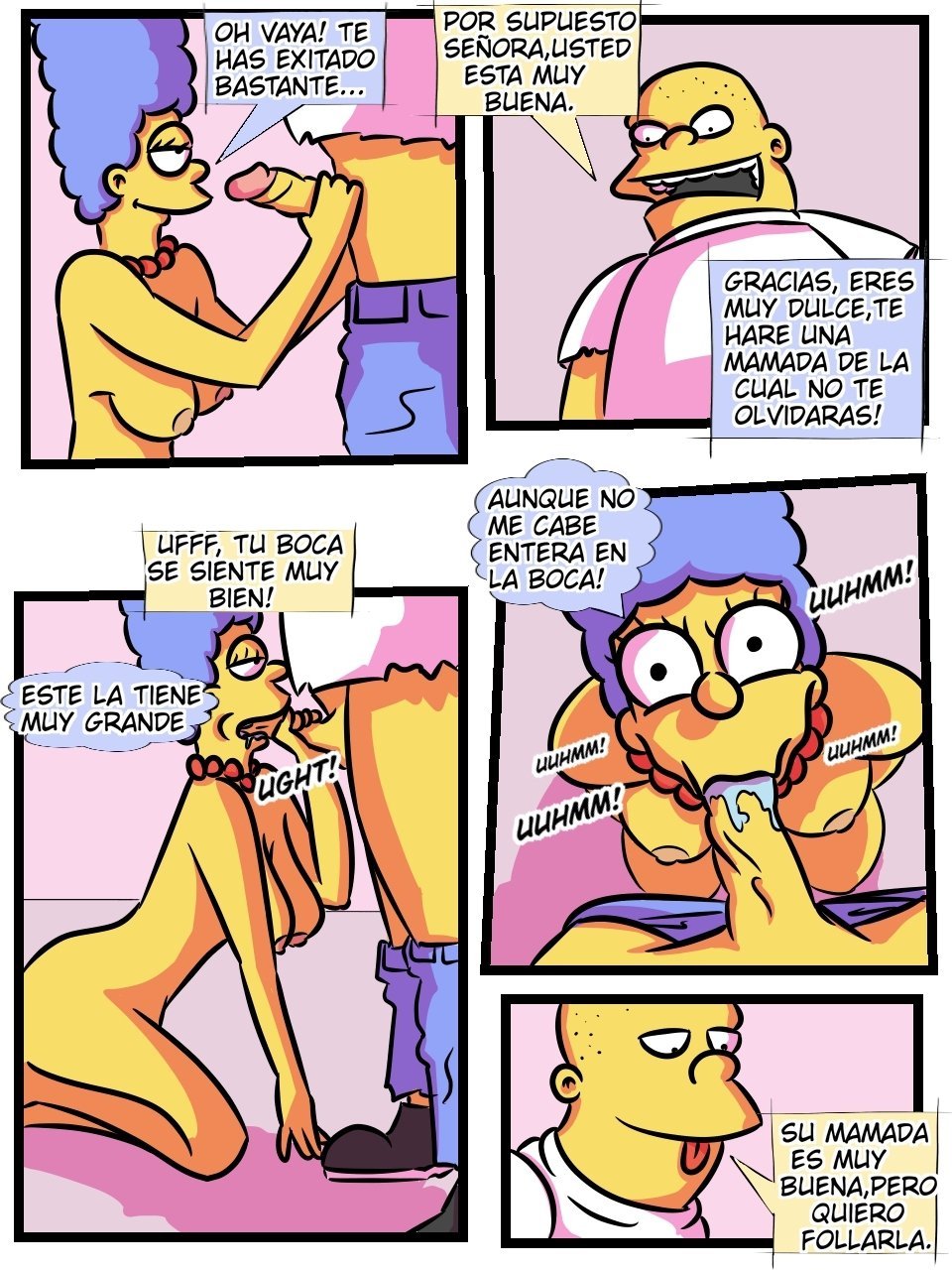 CARNE de MARGE parte 2 CARNE de MARGE parte 2 - Comic XXX Los Simpsons - marge comic xxx página 12