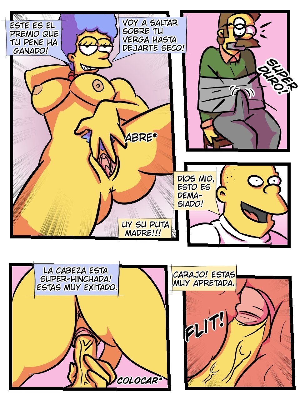 CARNE de MARGE parte 2 marge comic xxx - CARNE de MARGE parte 2 - Comic XXX Los Simpsons imagen 14