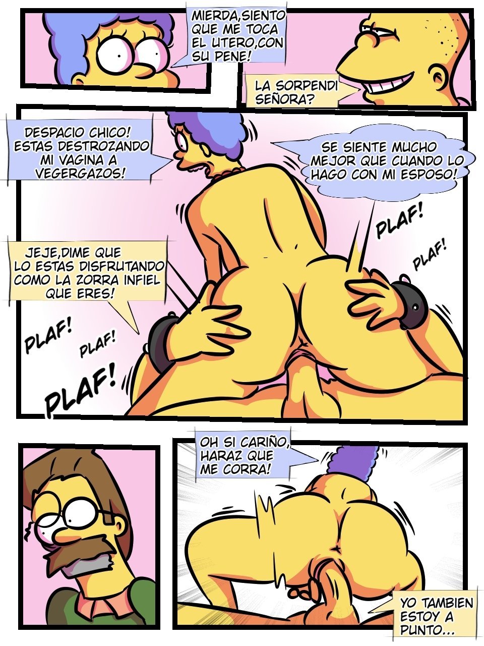 CARNE de MARGE parte 2 Marge Simpson en Los Simpsons comic XXX - imagen 15 de 19