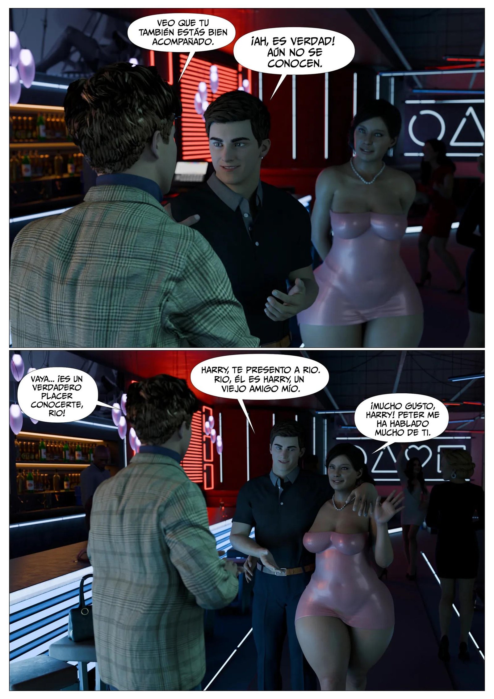 The INSATIABLE parte 3 Página 3 de 40 de The INSATIABLE parte 3 — Comic 3D XXX