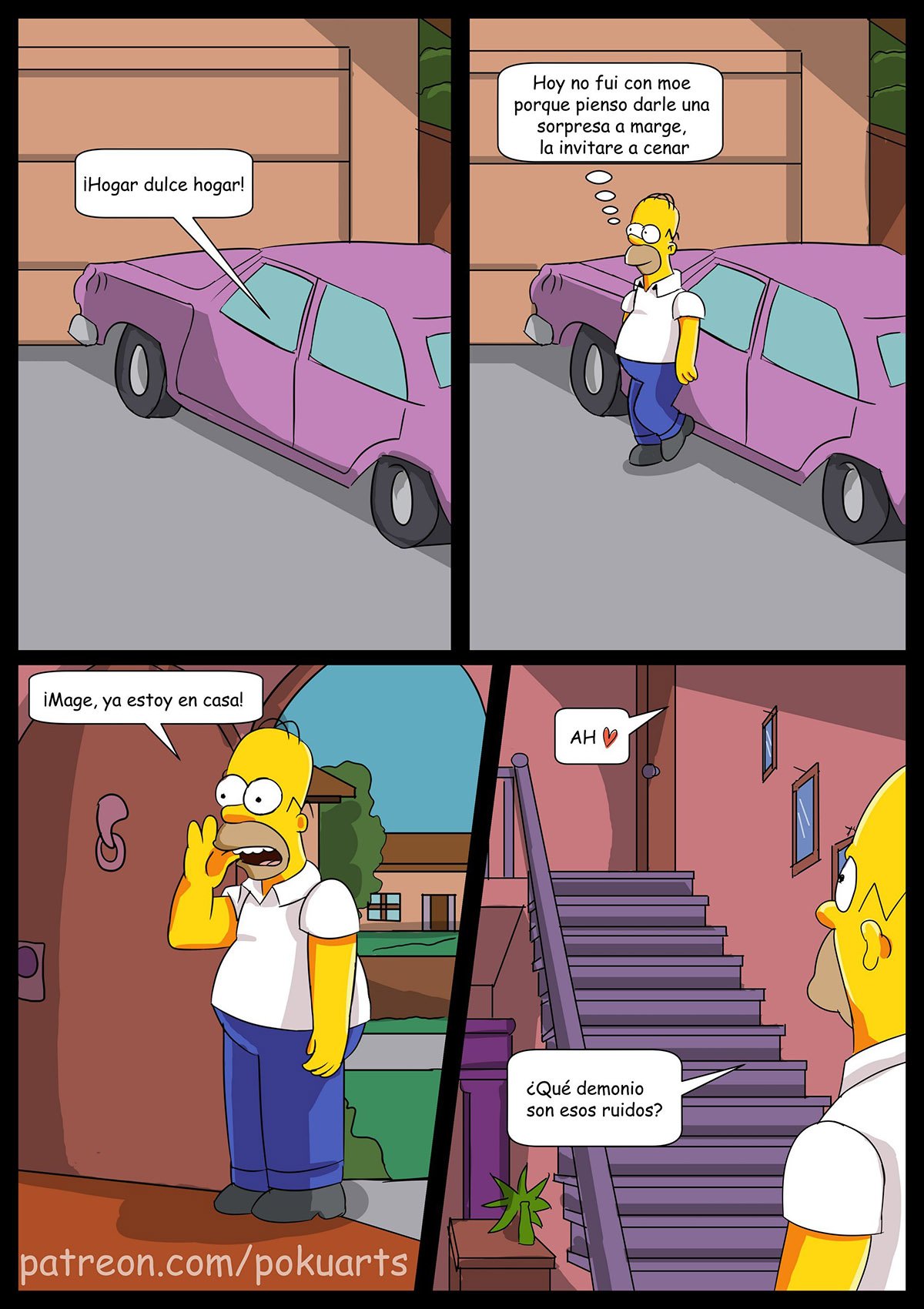 Mi HIJO la tiene GRANDE - Comic XXX Los Simpsons - xxx comic los simpson página 8
