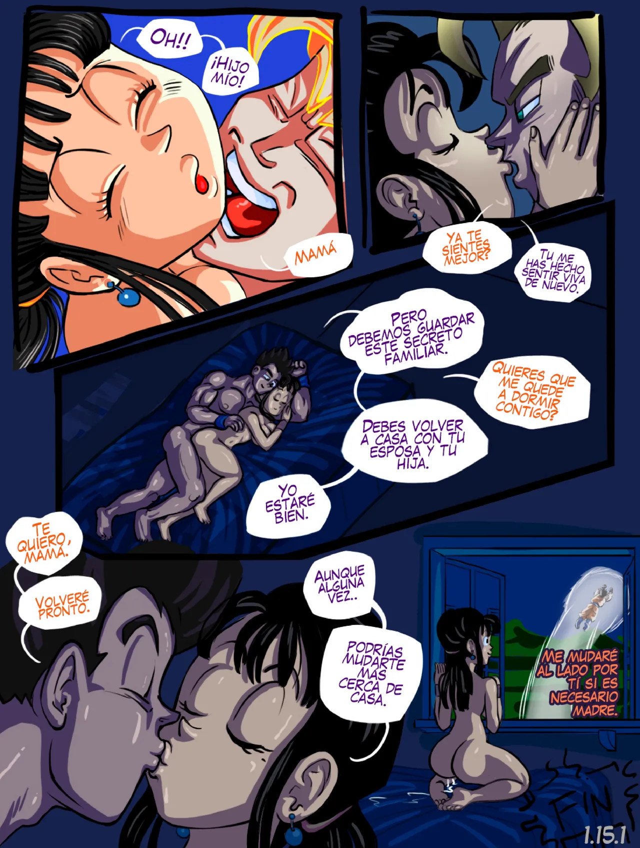 GOHAN x CHI CHI Gohan x Chi Chi: Mama Comic XXX - Mama Comic - 20 de 20