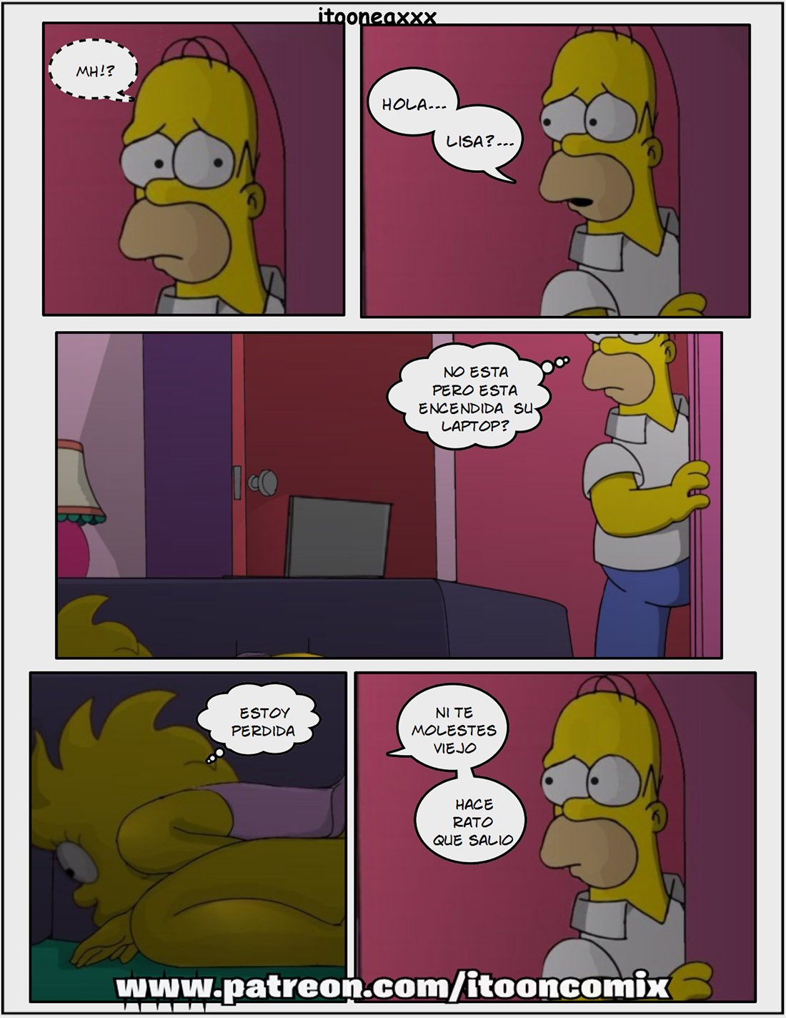 AFINIDAD parte 1 xxx comic los simpson - AFINIDAD parte 1: Comic XXX Los Simpsons imagen 6