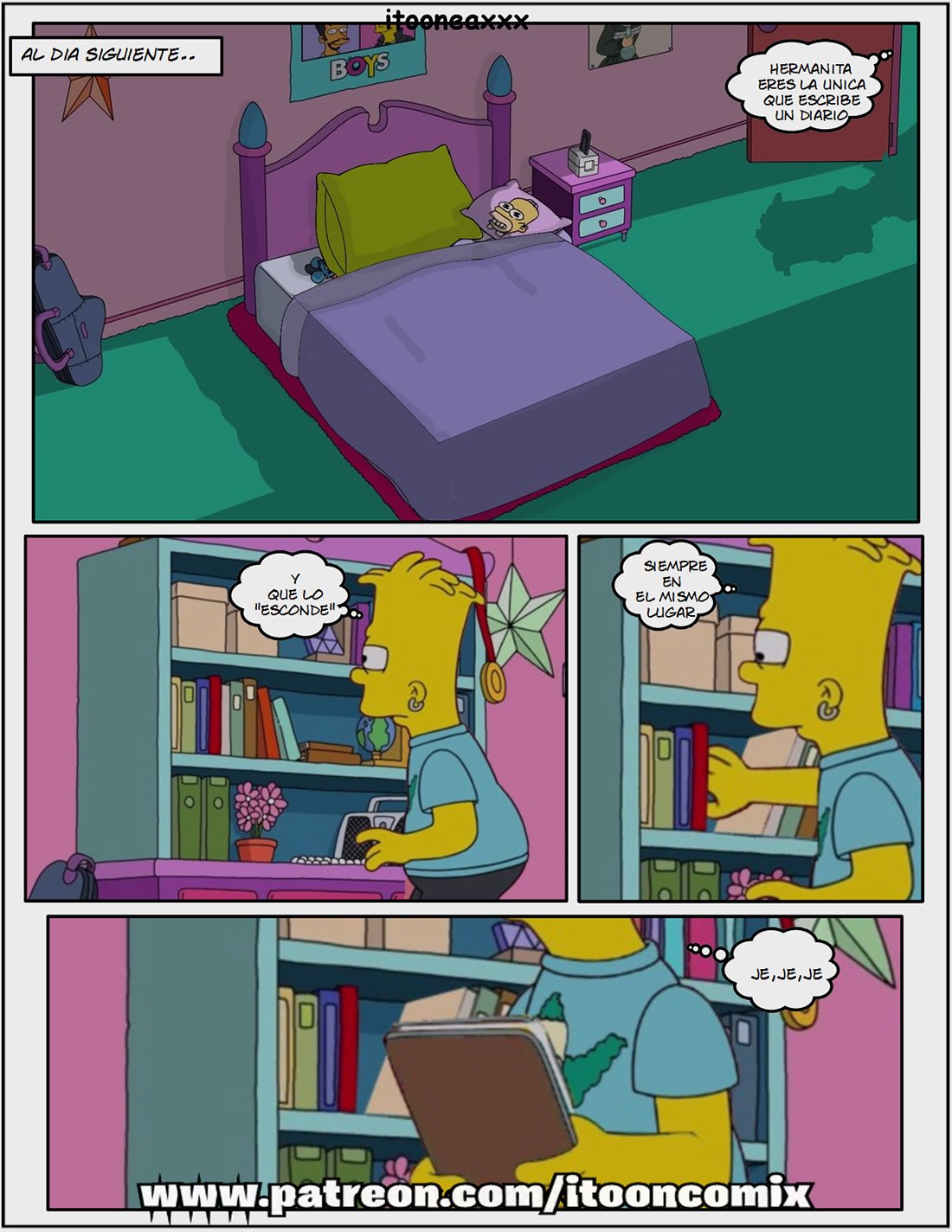 AFINIDAD parte 1 xxx comic los simpson - AFINIDAD parte 1: Comic XXX Los Simpsons imagen 10