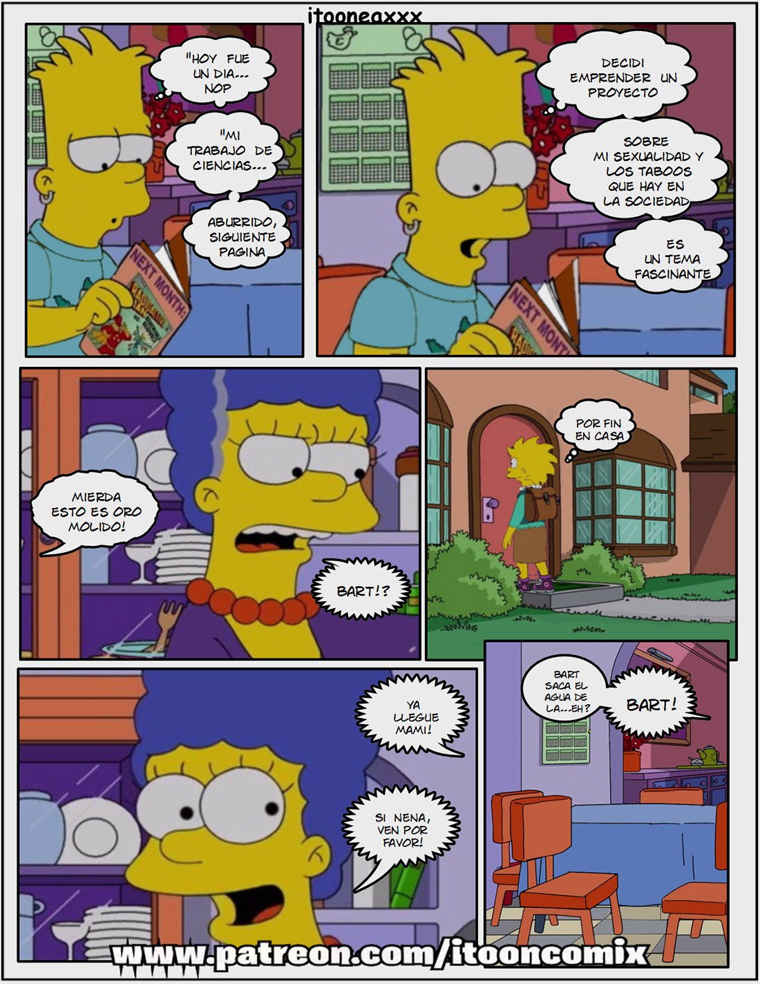 AFINIDAD parte 1 AFINIDAD parte 1: Comic XXX Los Simpsons Los Simpsons - Comic XXX Los Simpsons imagen 13