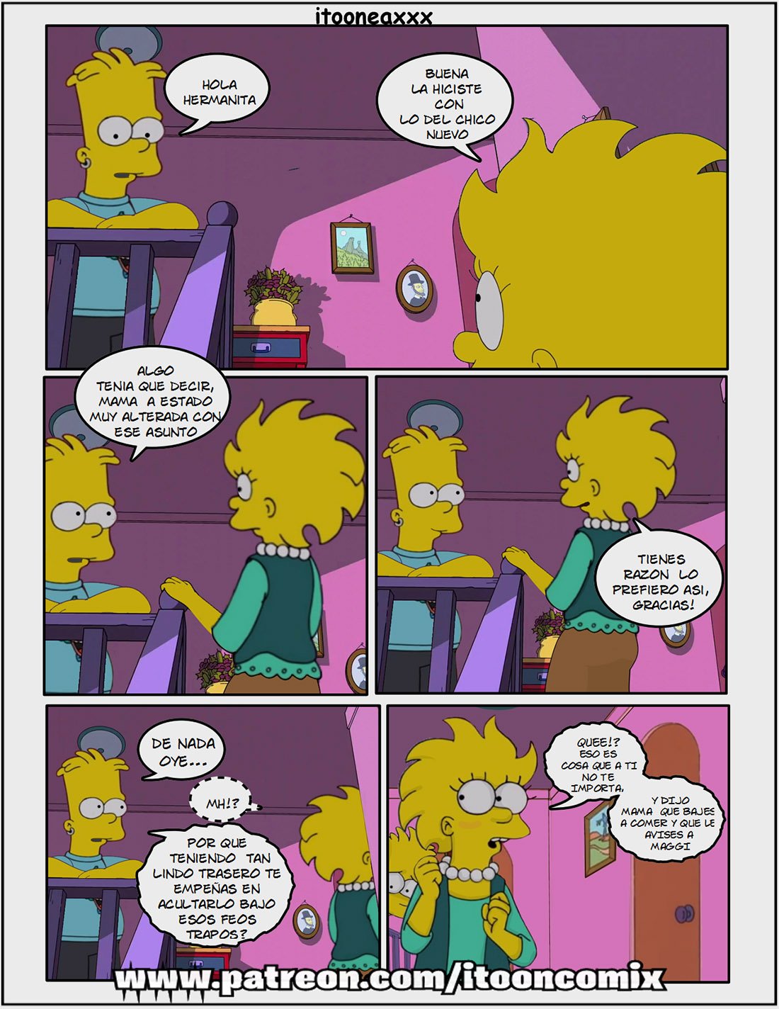 AFINIDAD parte 1 AFINIDAD parte 1: Comic XXX Los Simpsons - xxx comic los simpson página 16