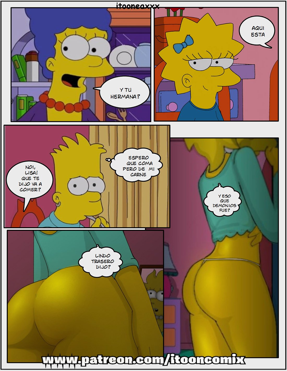 AFINIDAD parte 1 AFINIDAD parte 1: Comic XXX Los Simpsons Los Simpsons - Comic XXX Los Simpsons imagen 17