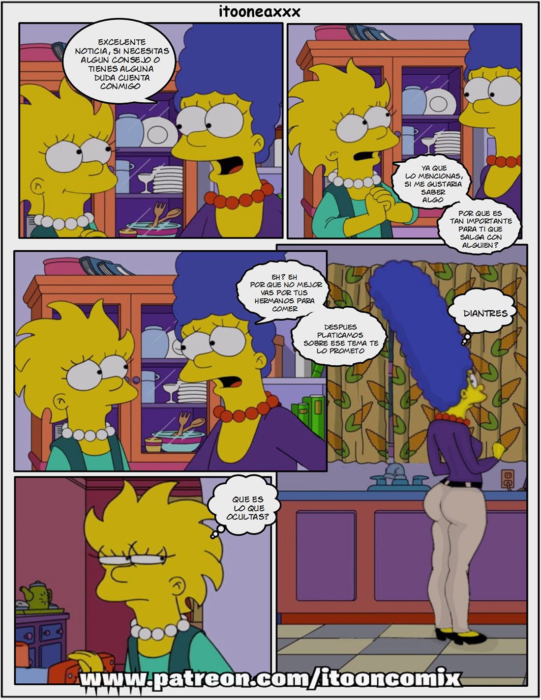 AFINIDAD parte 1 Los Simpsons en Los Simpsons comic XXX - imagen 15 de 30