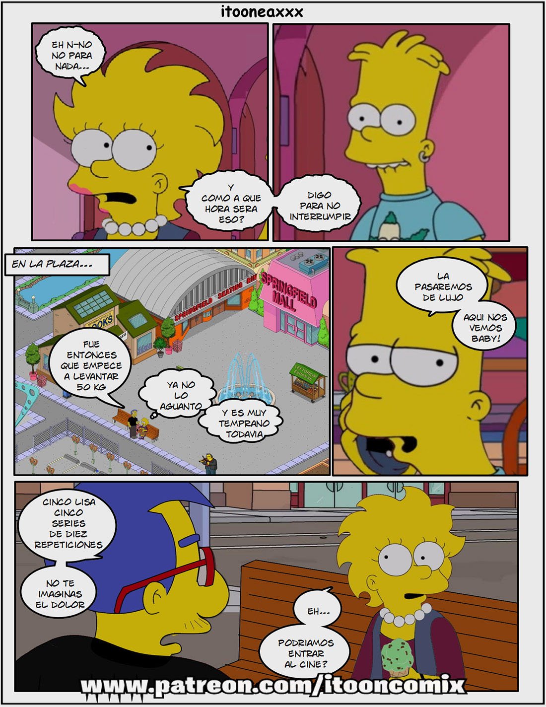 AFINIDAD parte 1 Los Simpsons en Los Simpsons comic XXX - imagen 23 de 30