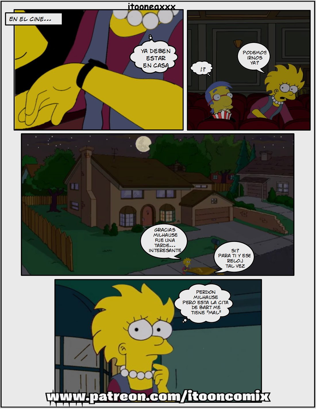 AFINIDAD parte 1 AFINIDAD parte 1: Comic XXX Los Simpsons - xxx comic los simpson página 24
