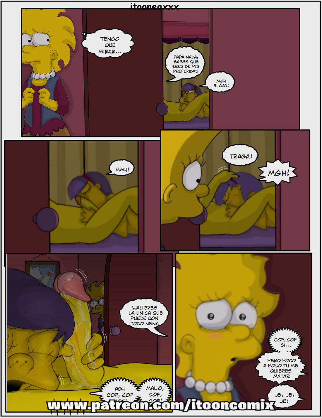 AFINIDAD parte 1 xxx comic los simpson - AFINIDAD parte 1: Comic XXX Los Simpsons imagen 26