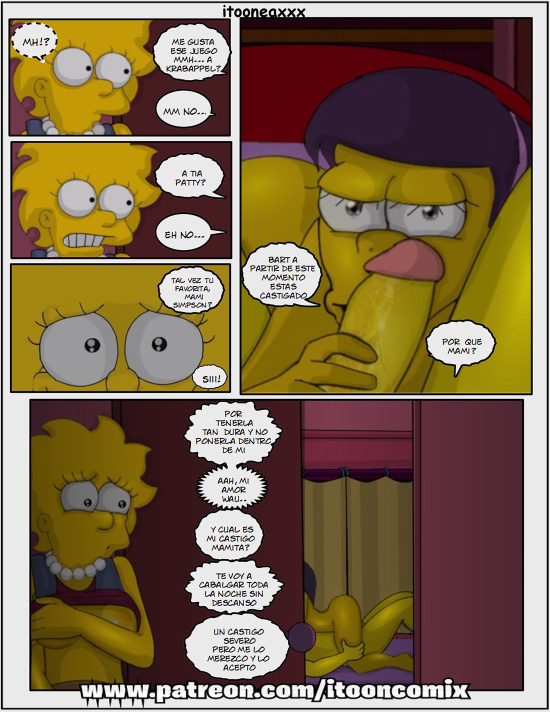 AFINIDAD parte 1 AFINIDAD parte 1: Comic XXX Los Simpsons - xxx comic los simpson página 28