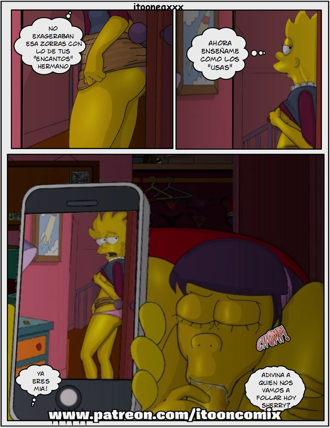 AFINIDAD parte 1 Los Simpsons en Los Simpsons comic XXX - imagen 27 de 30