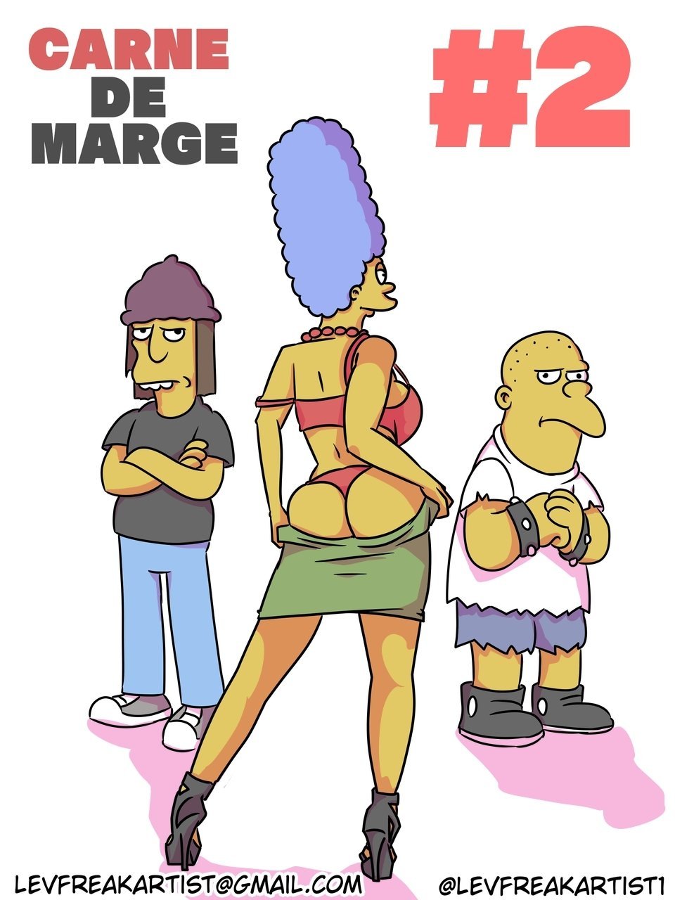CARNE de MARGE parte 2 CARNE de MARGE parte 2 - Comic XXX Los Simpsons Marge Simpson - Comic XXX Los Simpsons imagen