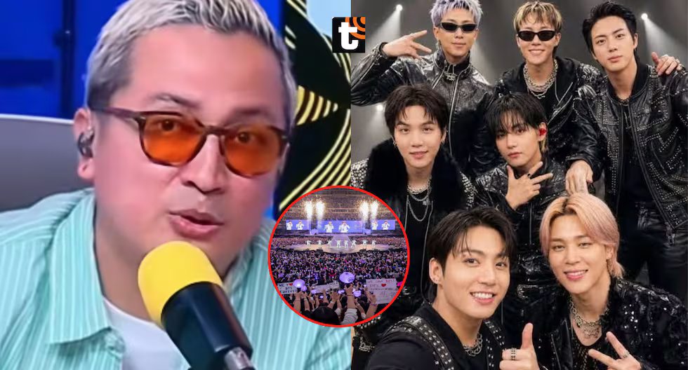 Carlos Orozco critica a papás de ARMY durante concierto de BTS en Lima