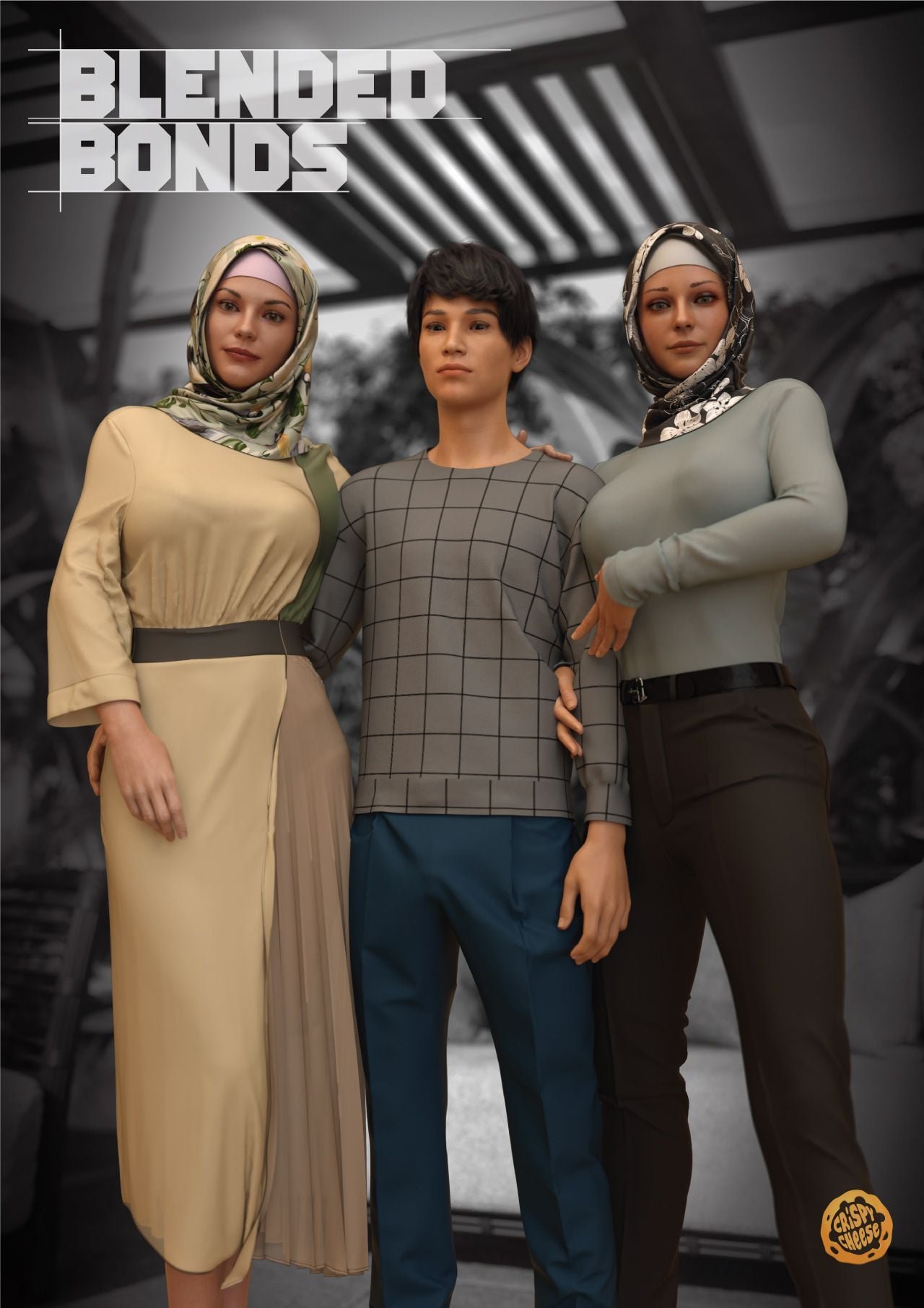 BLENDED Bonds en Comic 3D XXX — página 1 de 97