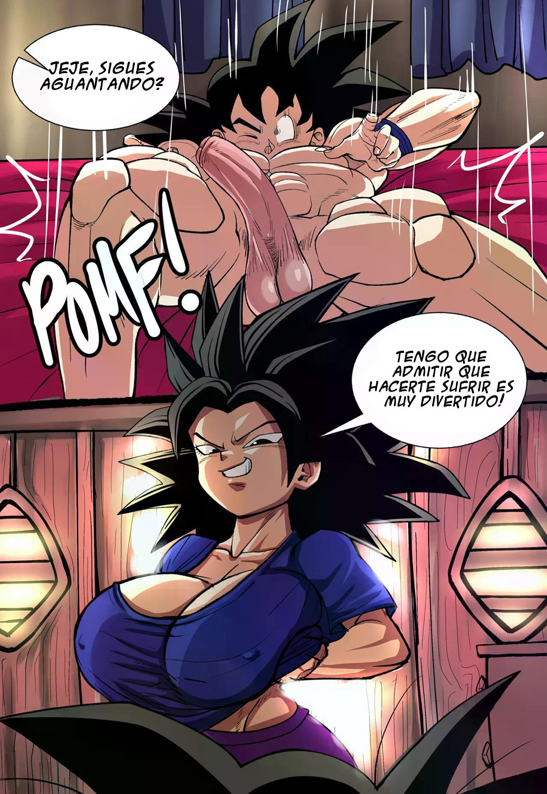 El Malfuncionamiento de Ki de Caulifla en Comic XXX Dragon Ball — página 21 de 29
