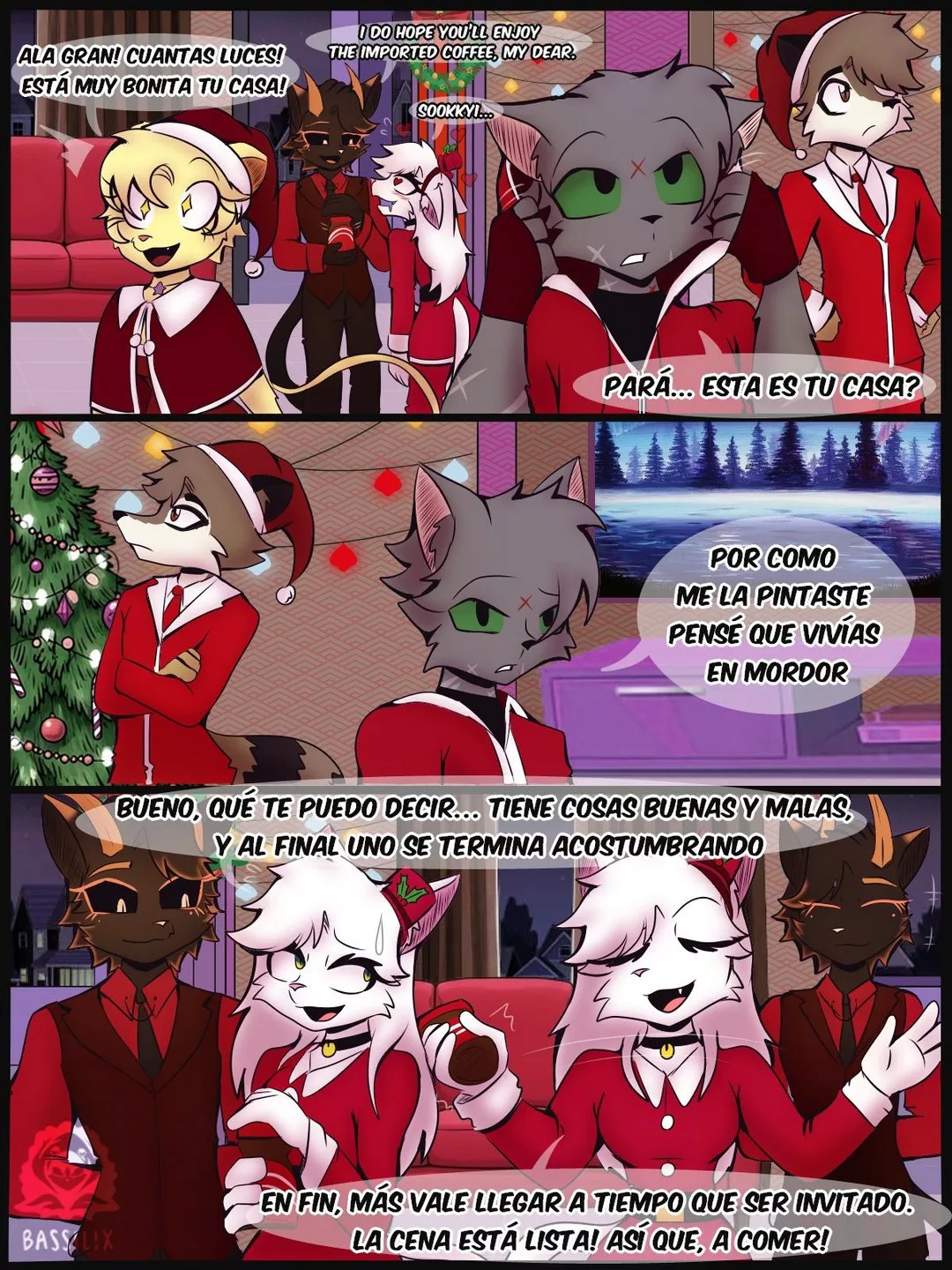 De: Mi Para: Ti – Bassilix - Furry Comic XXX - furry comic xxx - imagen 4