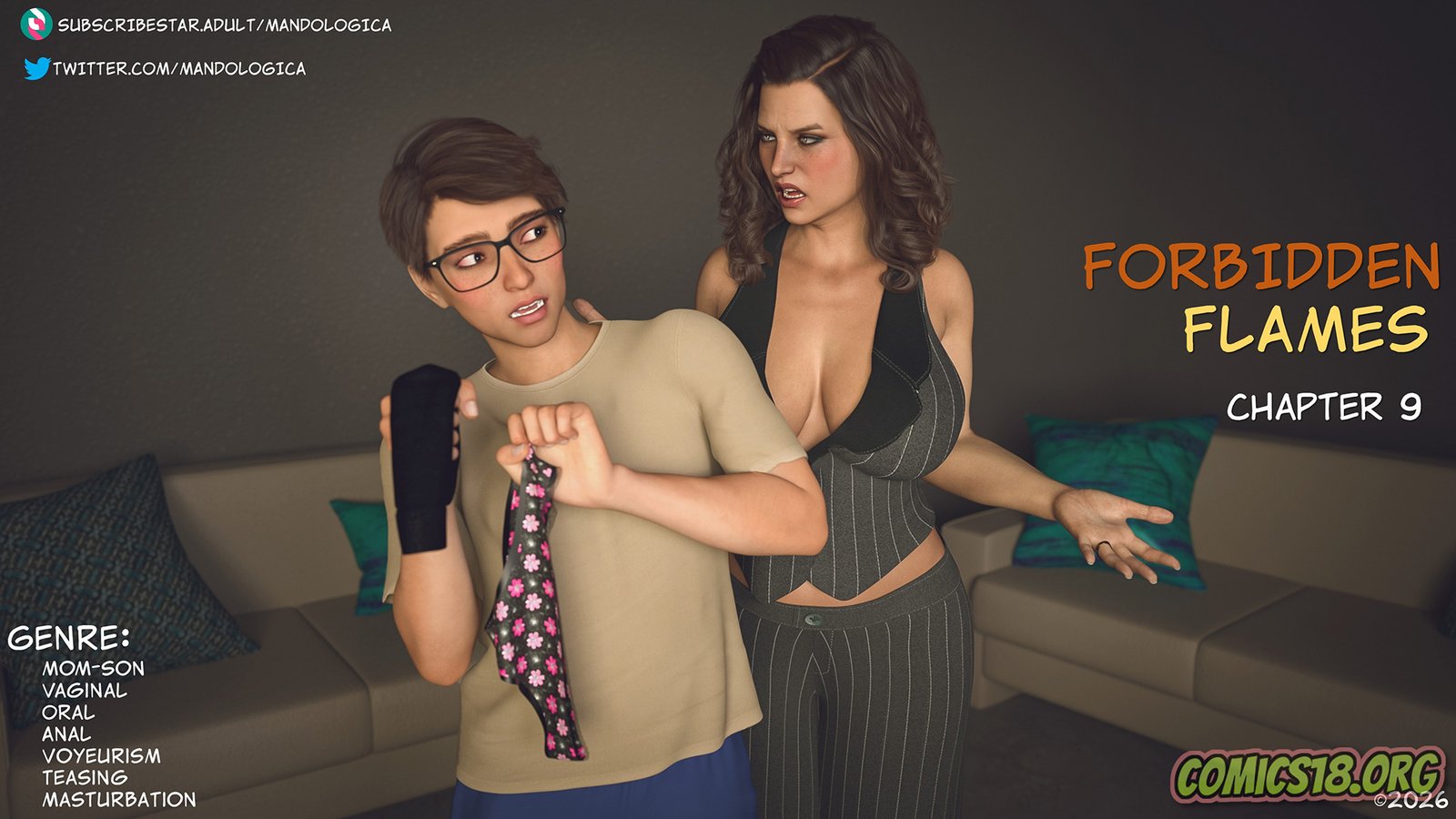 FORBIDDEN Flames parte 9 FORBIDDEN Flames parte 9 - Mama Comic XXX - Mama Comic - 1 de 20