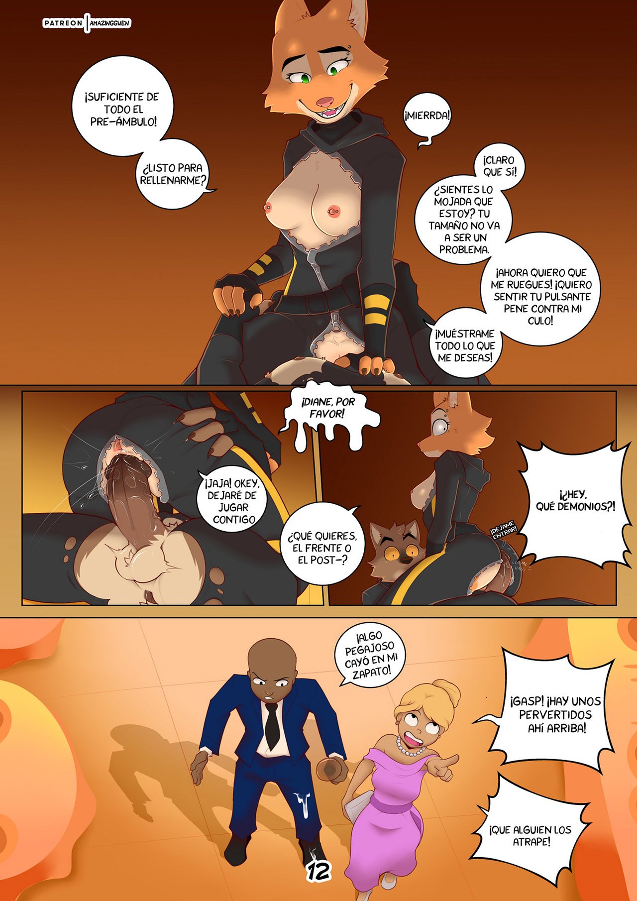Honor Among Thieves – AmazingGwen: Furry Comic XXX - furry comic xxx - imagen 14