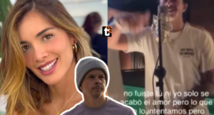 Korina Rivadeneira y su sorprendente reacción a la canción de Mario Hart