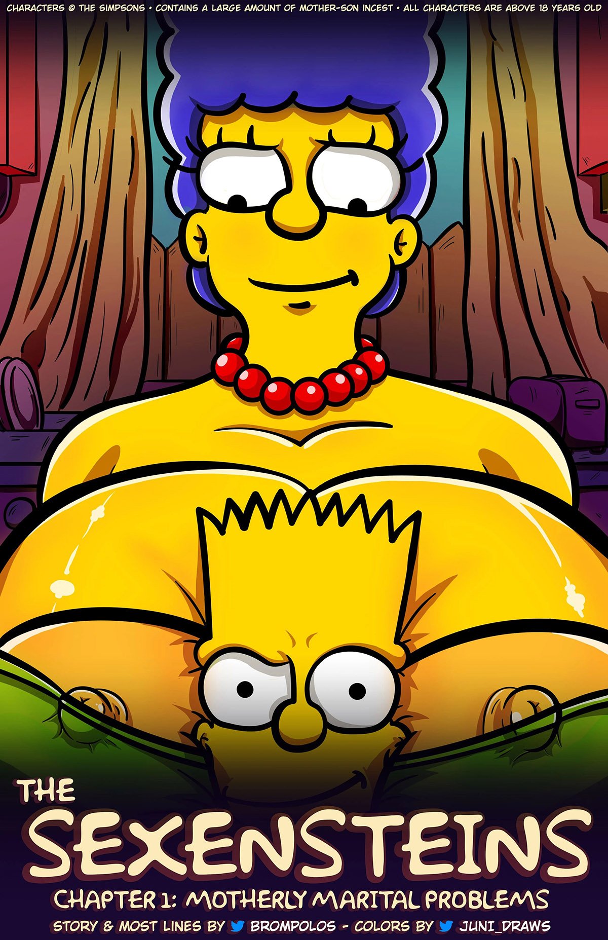 Los SEXENSTEINS parte 1: Comic XXX Los Simpsons Los Simpsons - Comic XXX Los Simpsons imagen 1