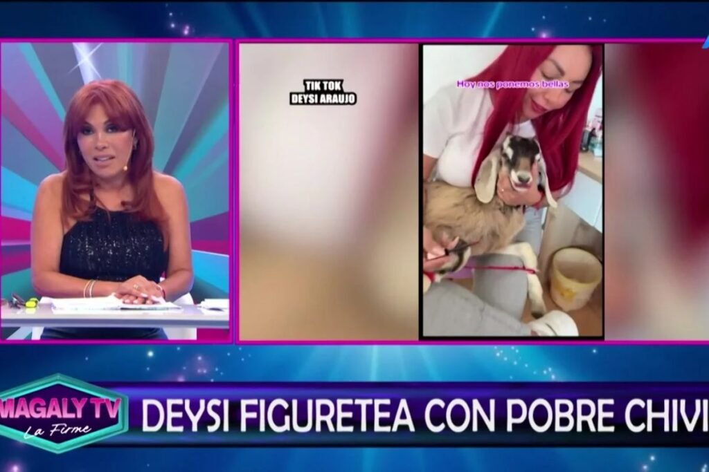 Magaly critica duramente a Deysi Araujo por maltrato a su cabra