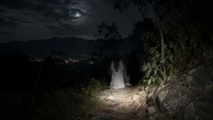 Misteriosas figuras captadas por investigador en montaña de Alubarén